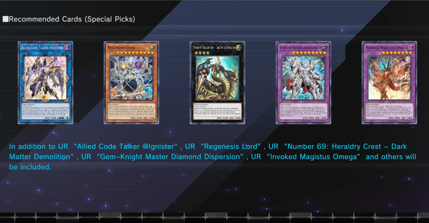 Selection Pack hoàn toàn mới sắp xuất hiện trong Master Duel - Regeneration of Stars